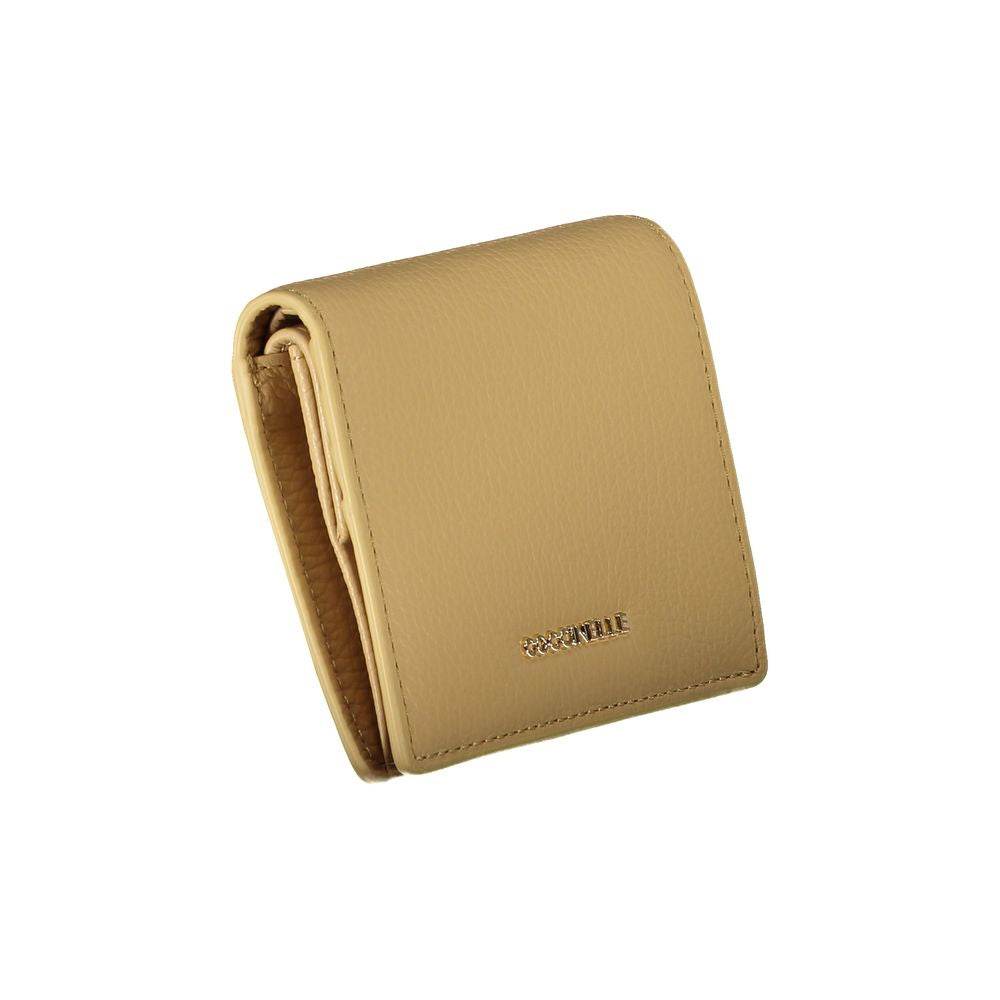 Coccinelle Beige Leather Wallet - Hilstor