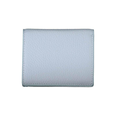 Coccinelle Light Blue Leather Wallet - Hilstor
