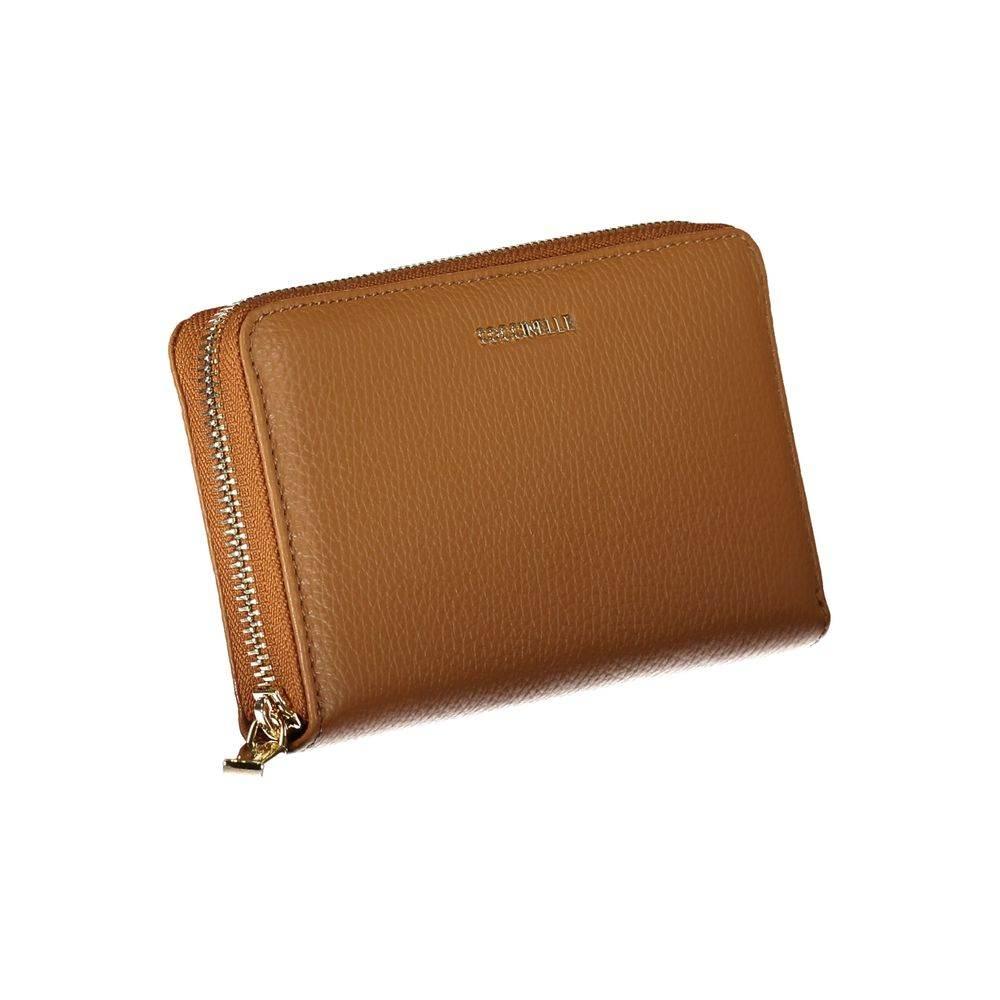Coccinelle Brown Leather Wallet - Hilstor