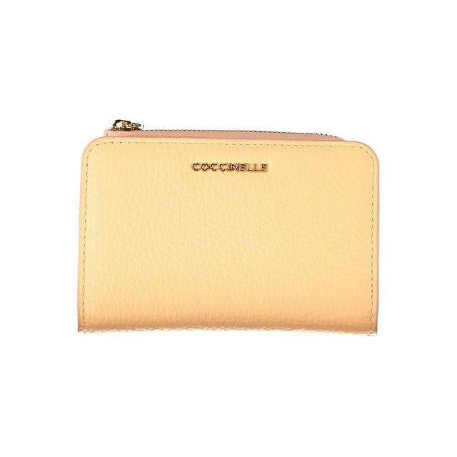 Coccinelle Orange Leather Wallet - Hilstor