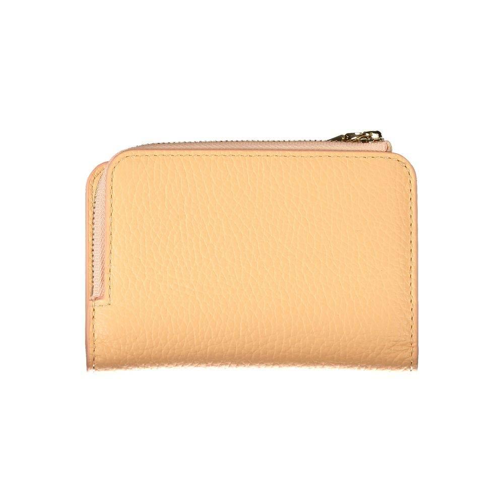 Coccinelle Orange Leather Wallet - Hilstor