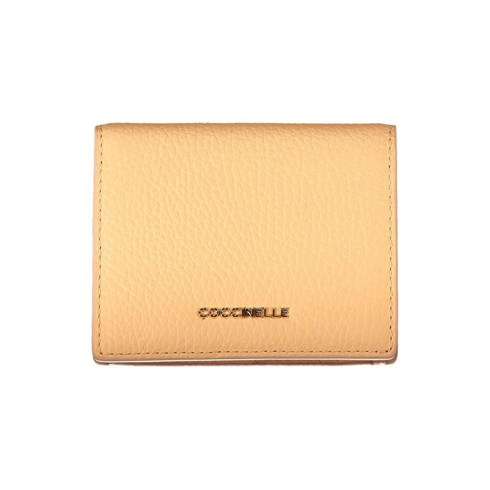 Coccinelle Orange Leather Wallet - Hilstor