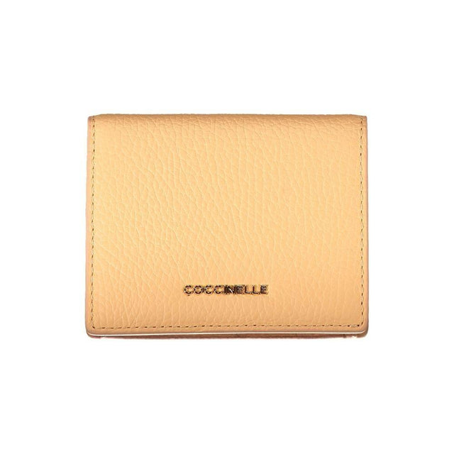 Coccinelle Orange Leather Wallet - Hilstor
