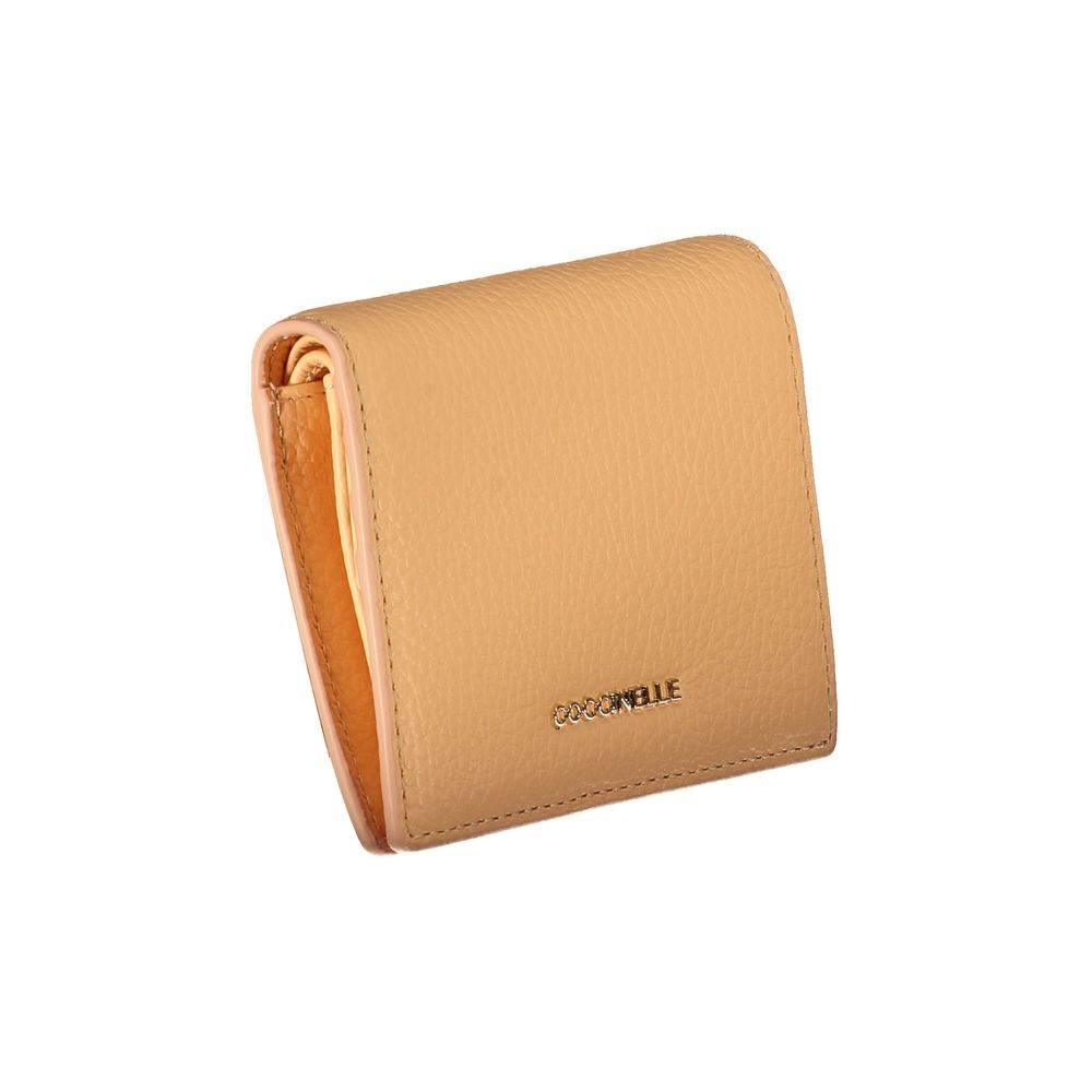 Coccinelle Orange Leather Wallet - Hilstor