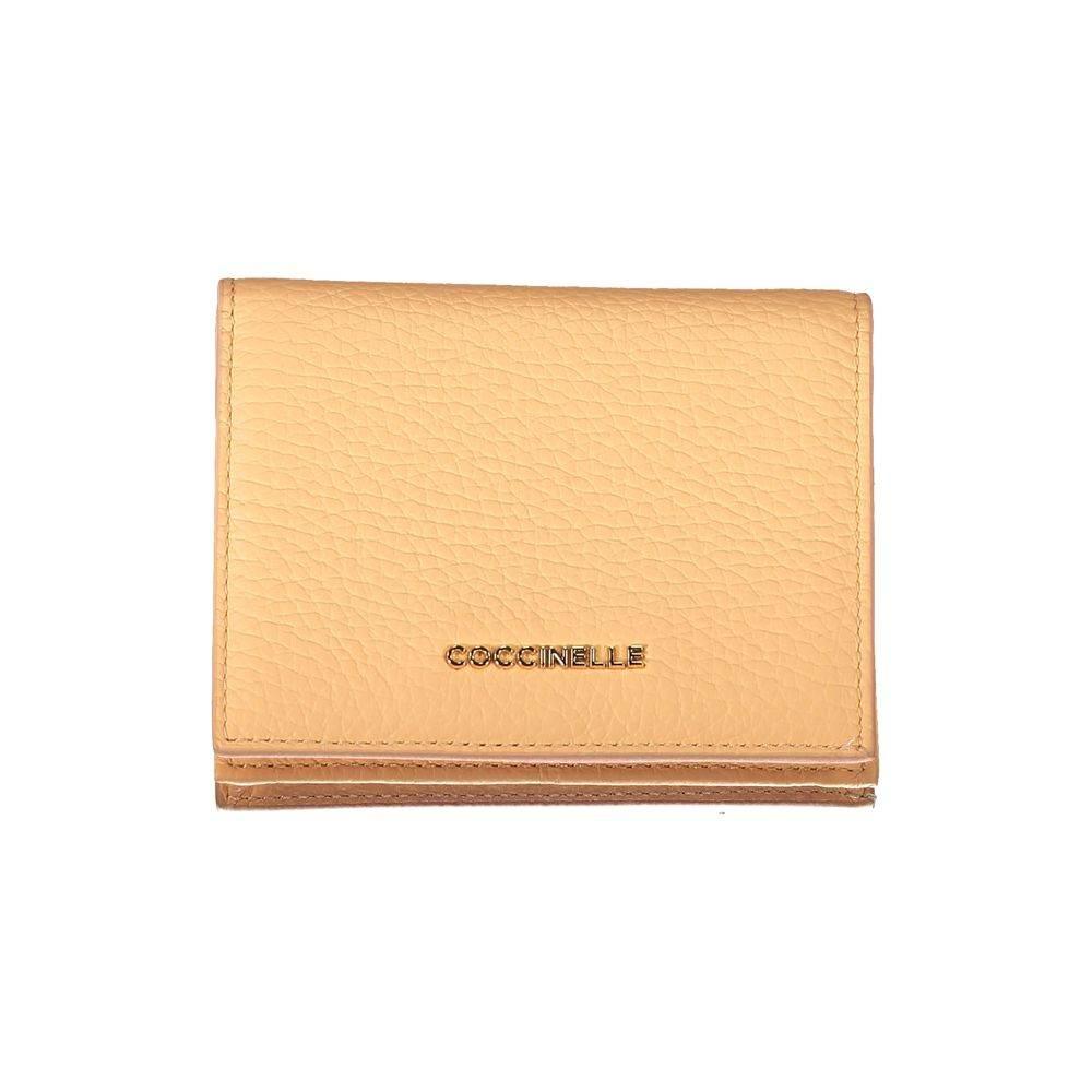 Coccinelle Orange Leather Wallet - Hilstor