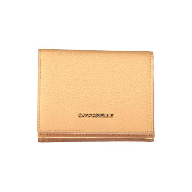 Coccinelle Orange Leather Wallet - Hilstor