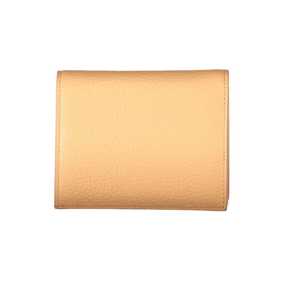 Coccinelle Orange Leather Wallet - Hilstor