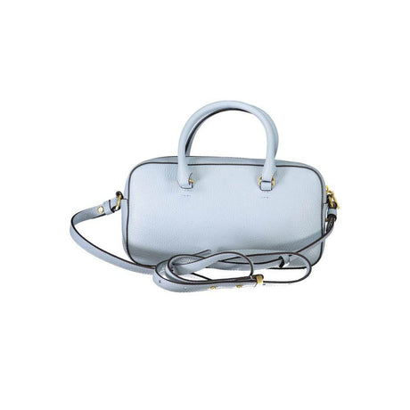 Coccinelle Light Blue Leather Handbag - Hilstor