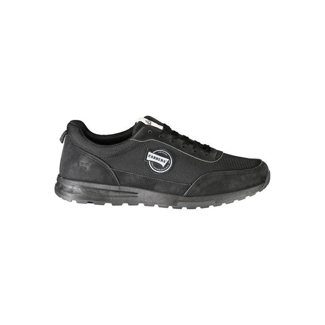 Carrera Black Polyester Sneaker - Hilstor