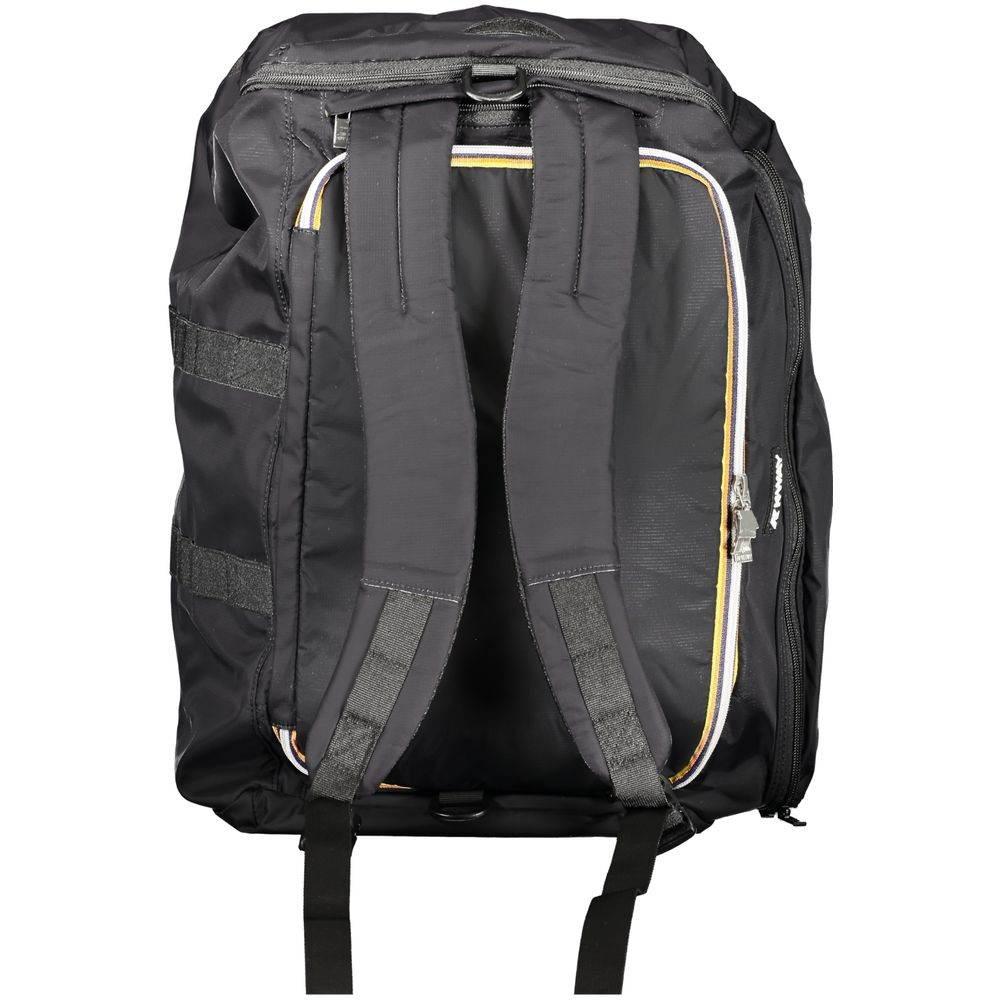 K-WAY Black Polyester Backpack - Hilstor