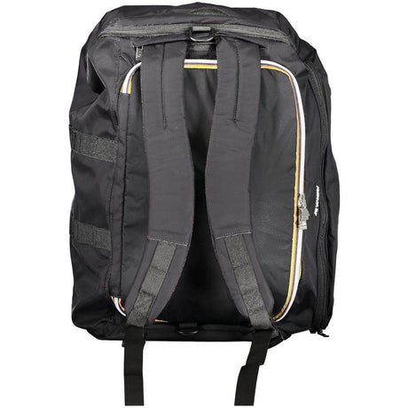 K-WAY Black Polyester Backpack - Hilstor