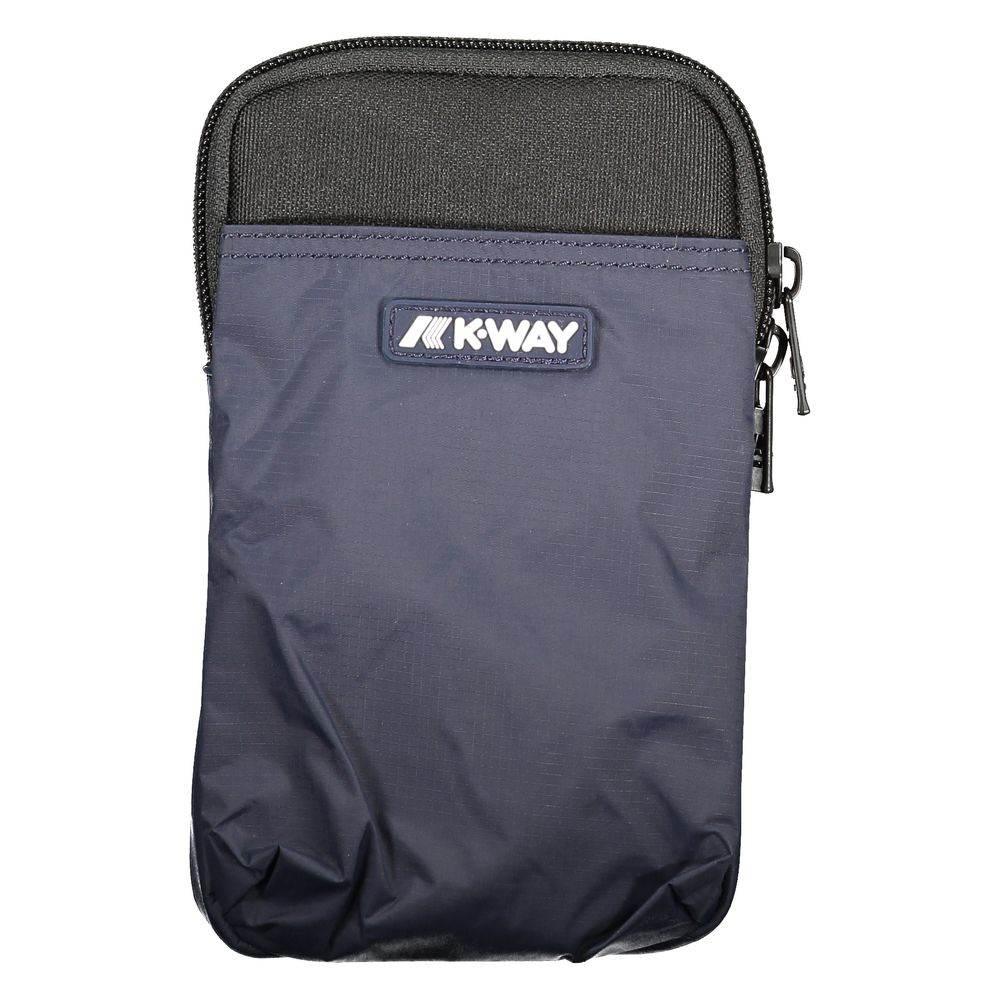 K-WAY Blue Polyester Shoulder Bag - Hilstor