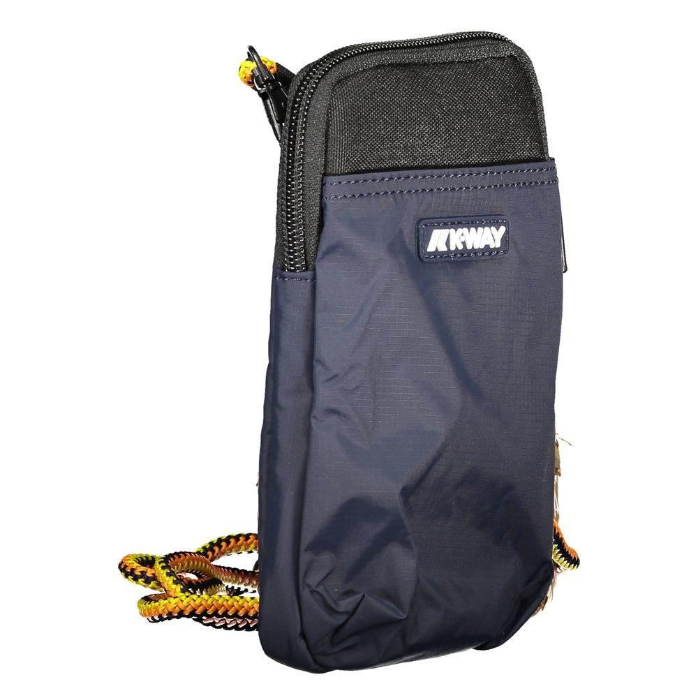 K-WAY Blue Polyester Shoulder Bag - Hilstor