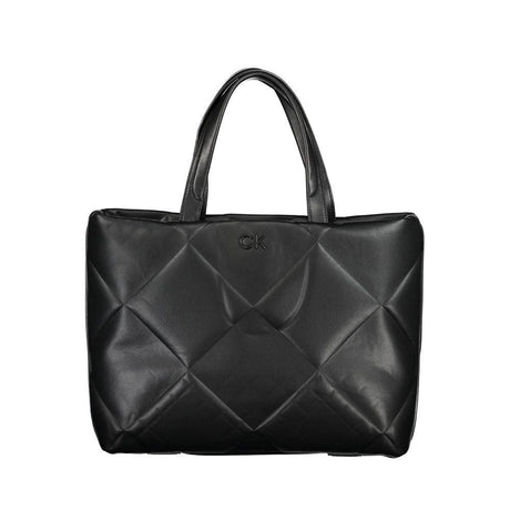 Calvin Klein Black Cotton Handbag - Hilstor