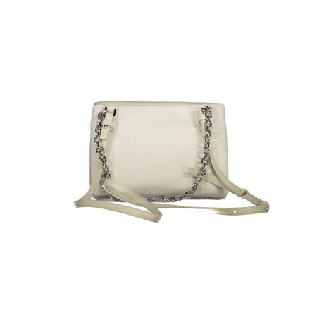 Calvin Klein Beige Polyester Handbag - Hilstor