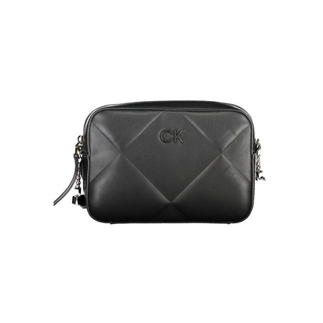 Calvin Klein Black Cotton Handbag - Hilstor