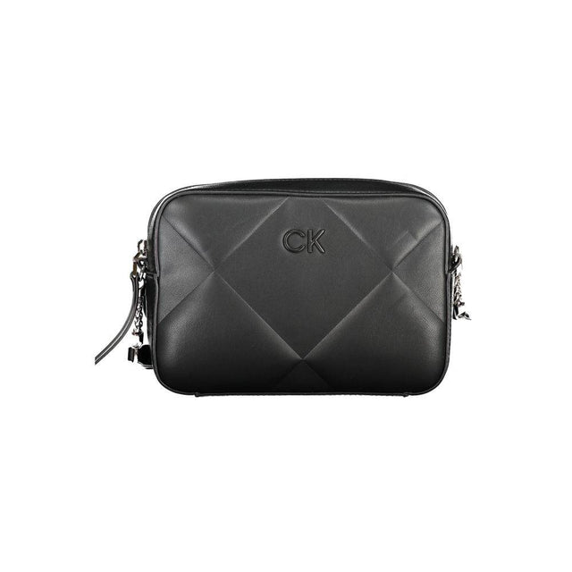 Calvin Klein Black Cotton Handbag - Hilstor