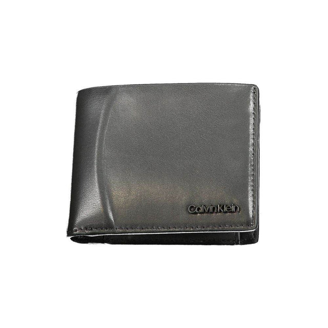 Calvin Klein Black Leather Wallet - Hilstor