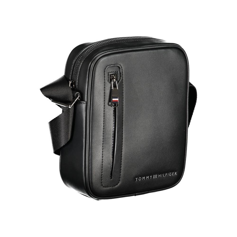 Tommy Hilfiger Black Polyethylene Shoulder Bag - Hilstor