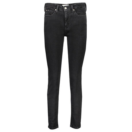 Calvin Klein Black Cotton Jeans & Pant - Hilstor