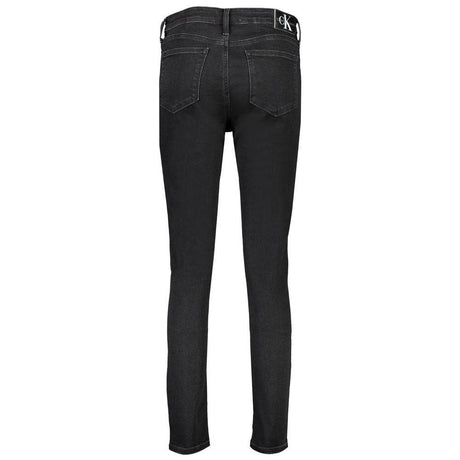 Calvin Klein Black Cotton Jeans & Pant - Hilstor