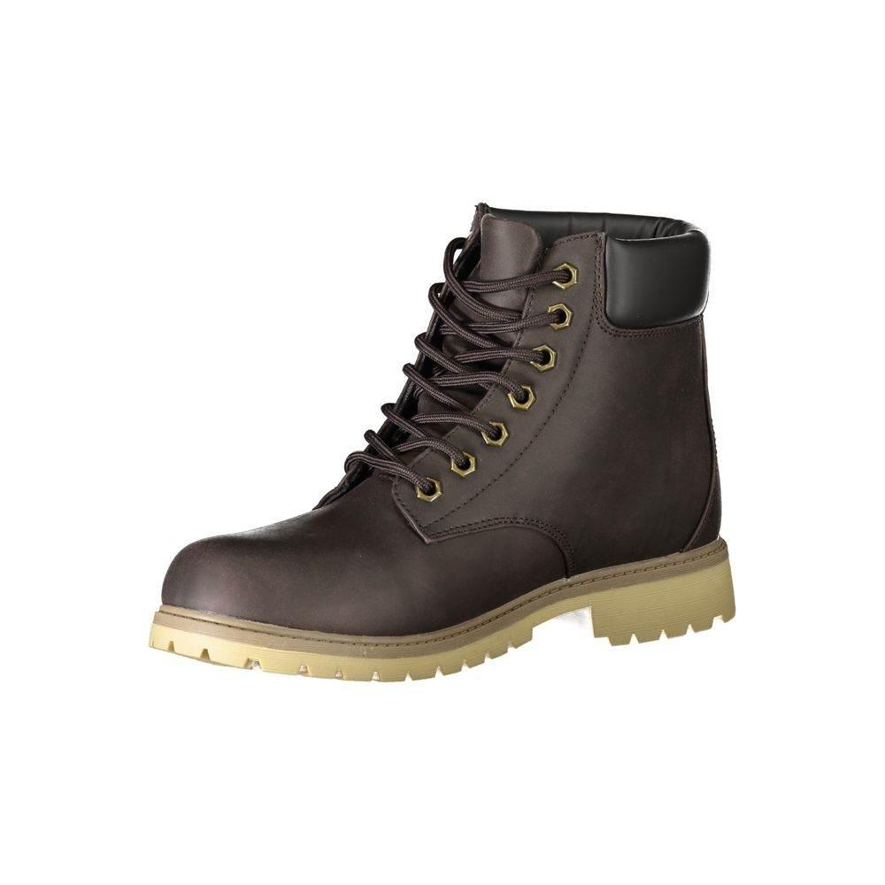 Fila Brown Polyester Men Boot - Hilstor