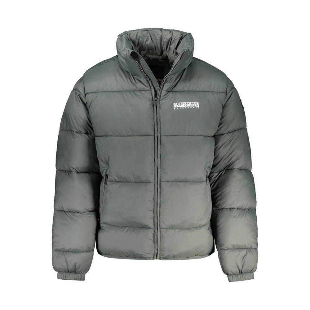 Napapijri Green Polyamide Jacket - Hilstor