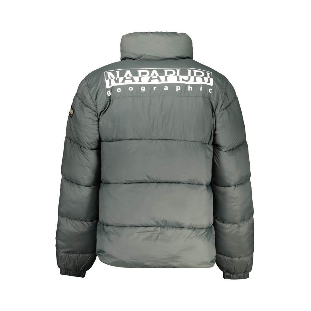 Napapijri Green Polyamide Jacket - Hilstor