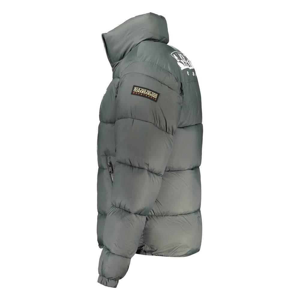 Napapijri Green Polyamide Jacket - Hilstor