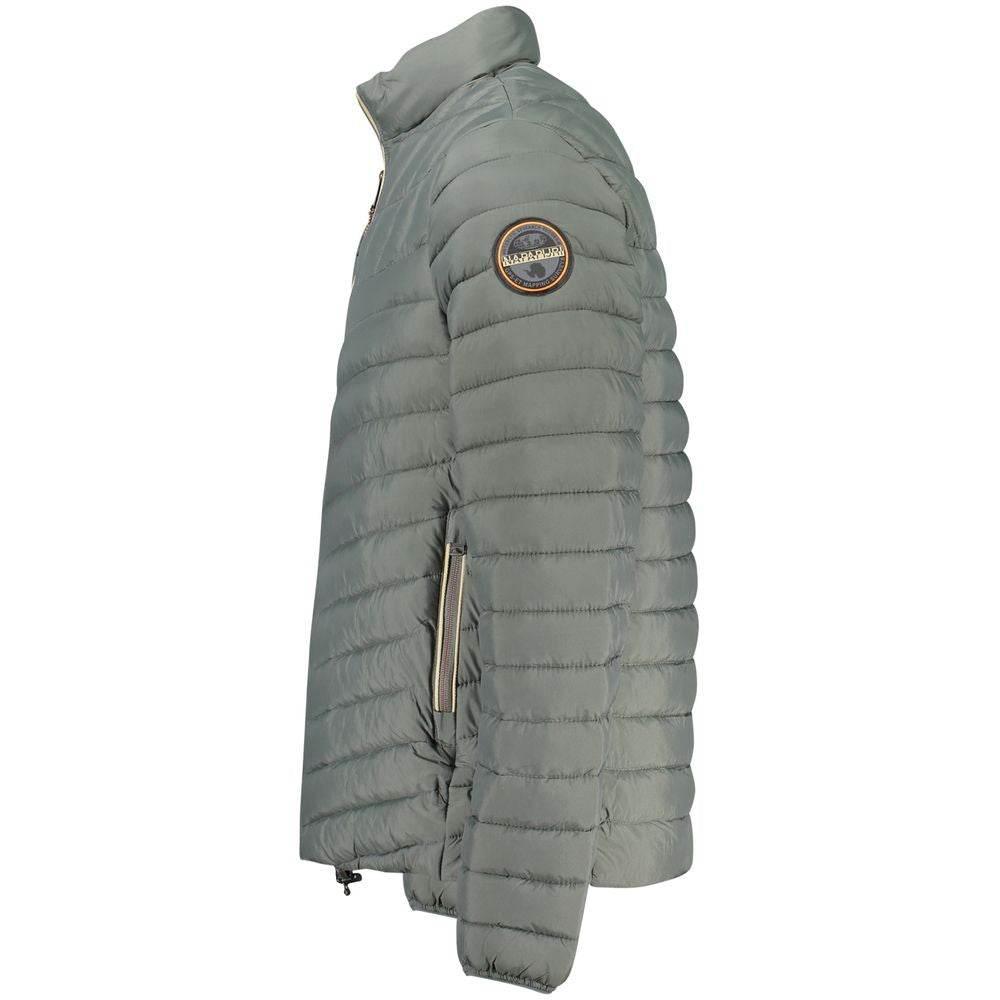 Napapijri Green Polyamide Men Jacket - Hilstor