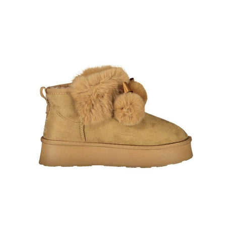 Laura Biagiotti Brown Polyester Women Boot - Hilstor