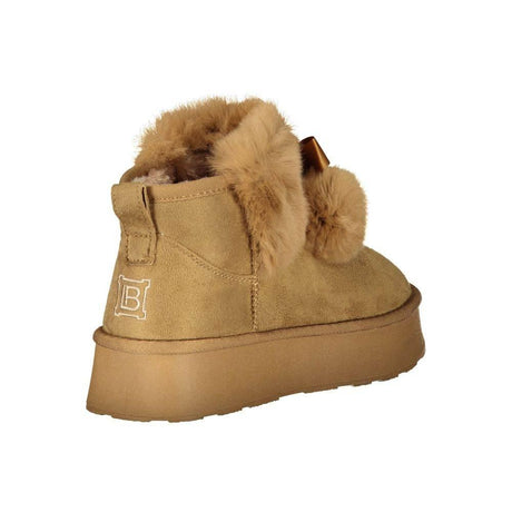 Laura Biagiotti Brown Polyester Women Boot - Hilstor