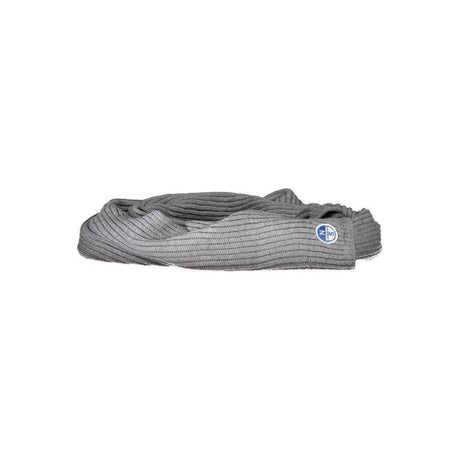 North Sails Gray Cotton Scarf - Hilstor
