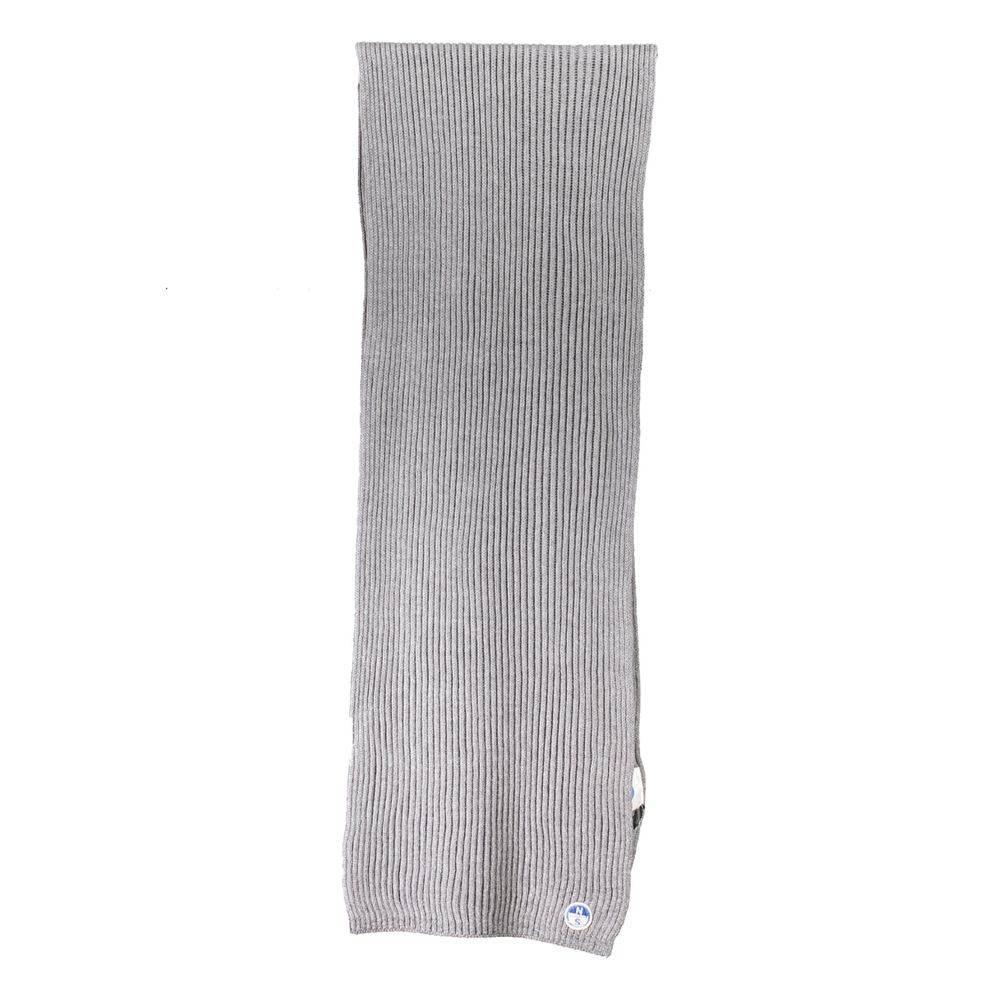 North Sails Gray Cotton Scarf - Hilstor