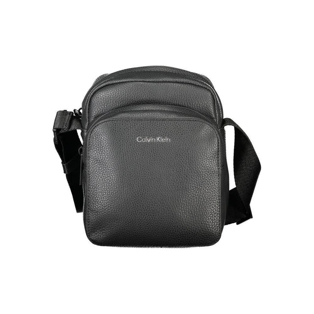 Calvin Klein Black Polyester Men Shoulder Bag - Hilstor