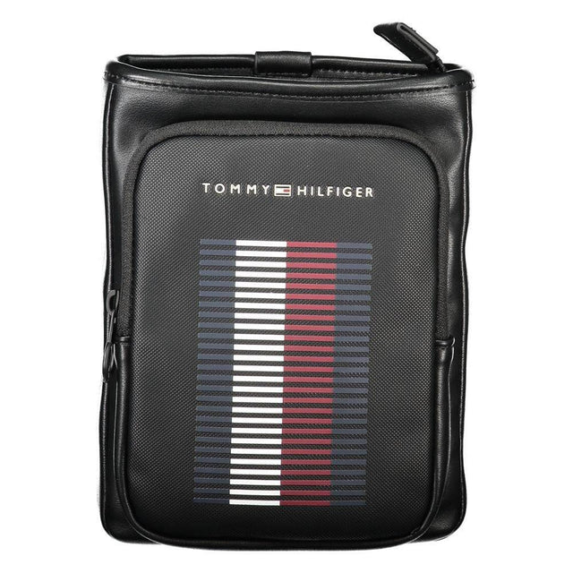 Tommy Hilfiger Black Polyethylene Men Shoulder Bag - Hilstor