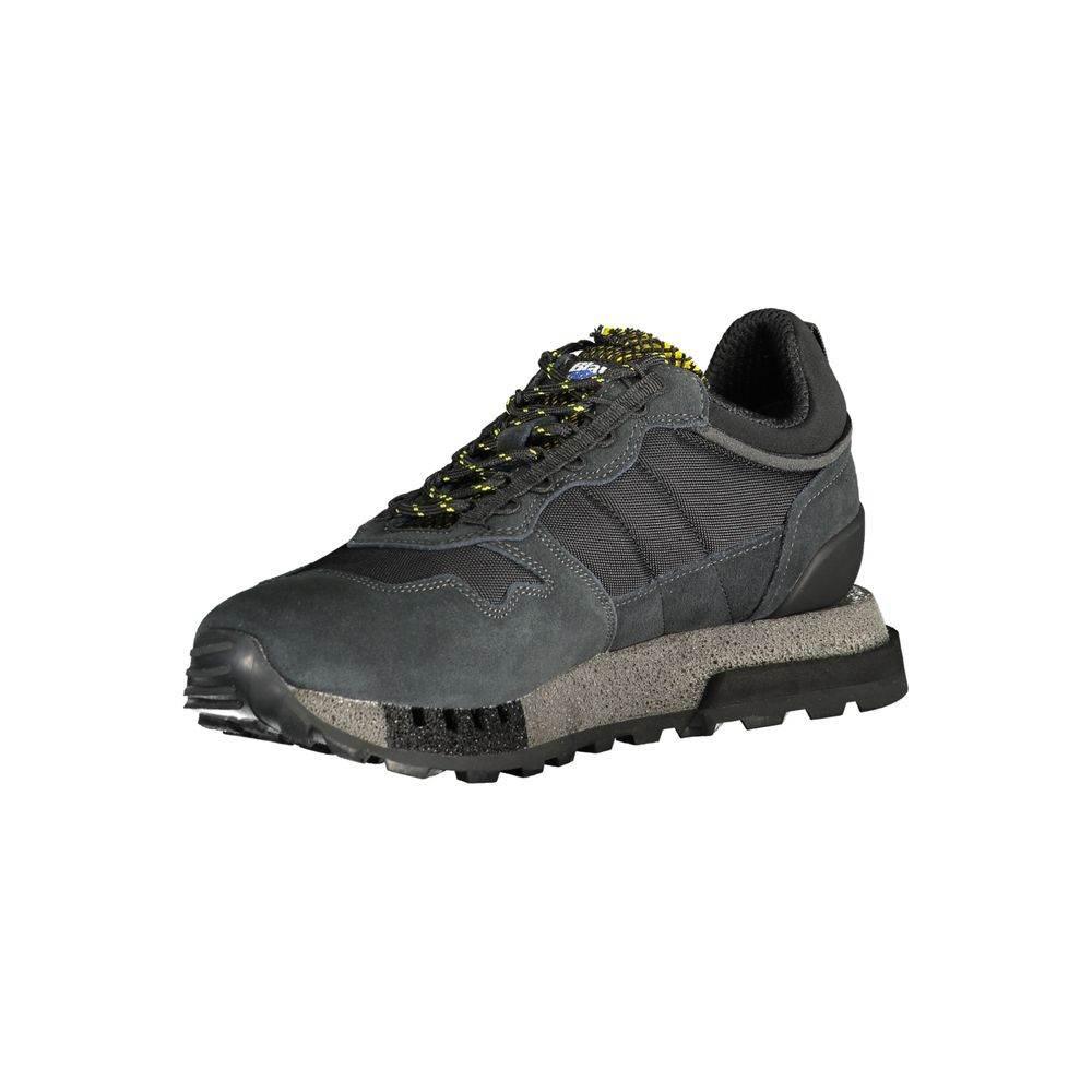 Blauer Black Polyethylene Men Sneaker - Hilstor