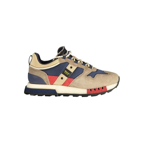 Blauer Blue Polyethylene Men Sneaker - Hilstor