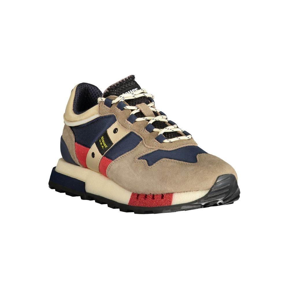 Blauer Blue Polyethylene Men Sneaker - Hilstor
