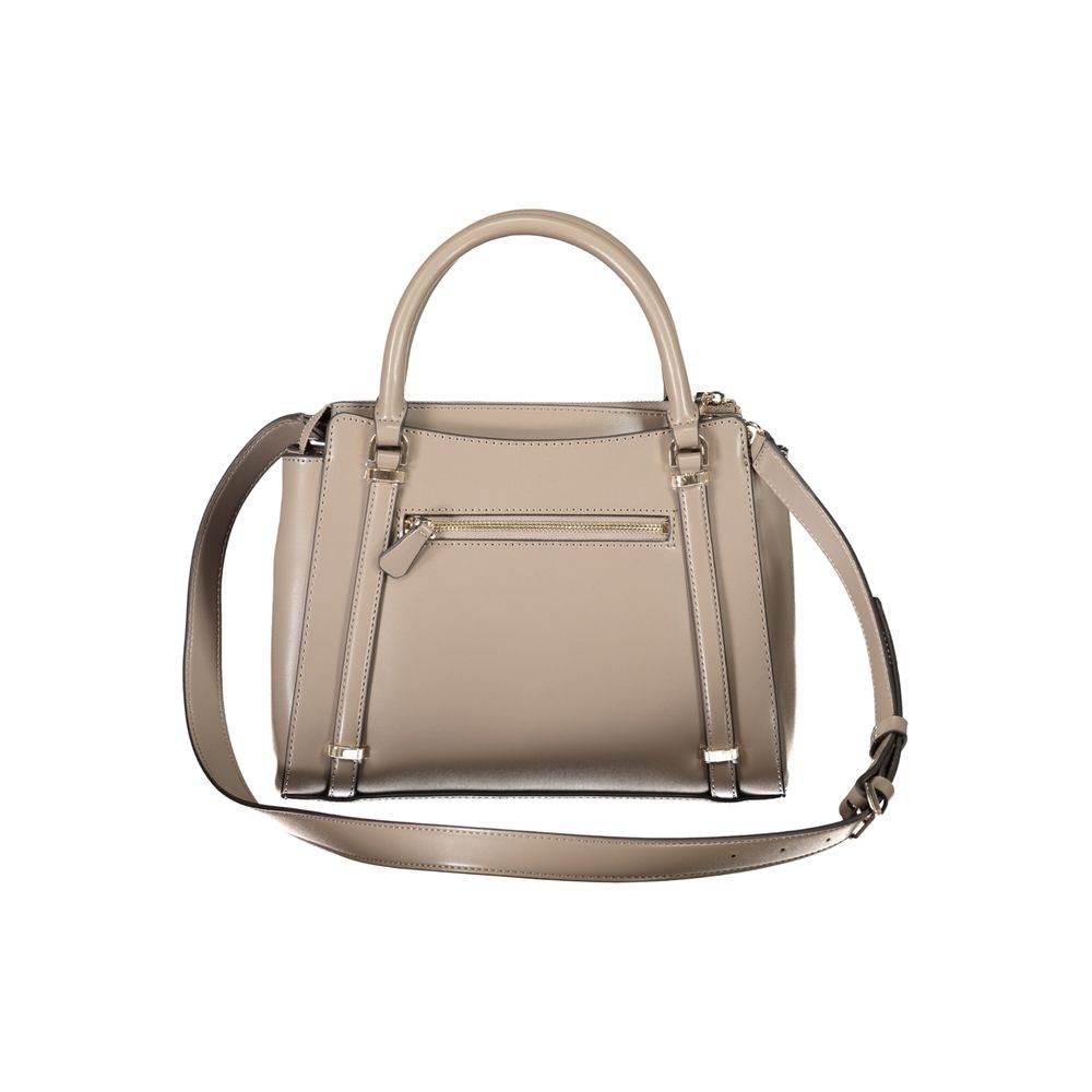 Guess Jeans Brown Polyethylene Women Handbag - Hilstor