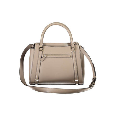 Guess Jeans Brown Polyethylene Women Handbag - Hilstor