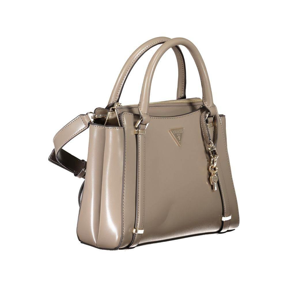 Guess Jeans Brown Polyethylene Women Handbag - Hilstor