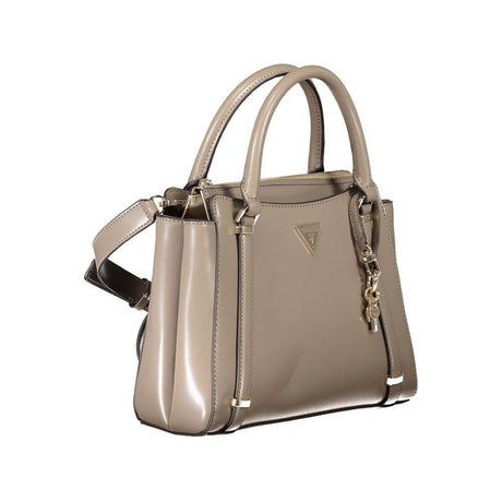 Guess Jeans Brown Polyethylene Women Handbag - Hilstor