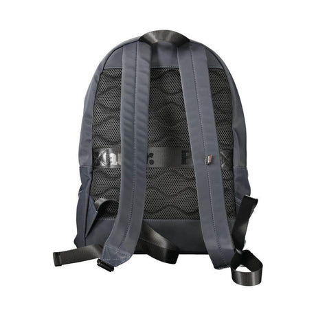 Blauer Blue Polyester Mens Backpack - Hilstor