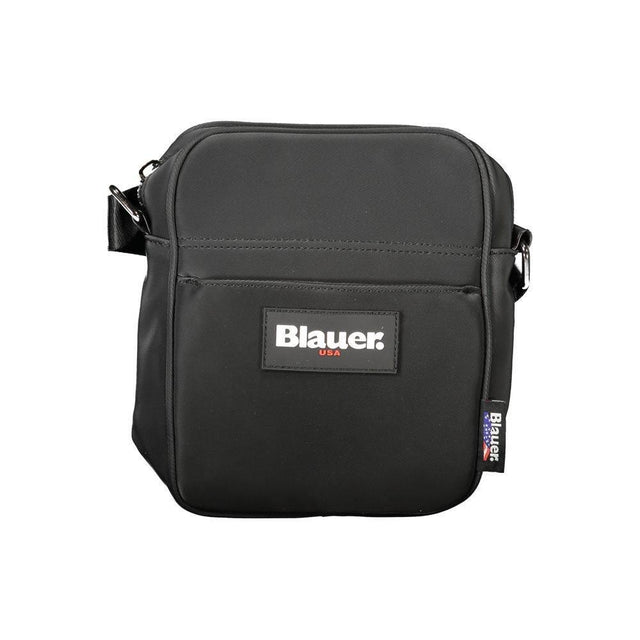 Blauer Black Polyester Men Shoulder Bag - Hilstor