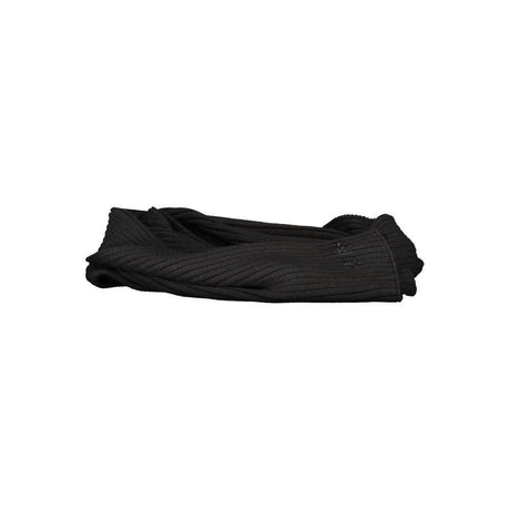 Guess Jeans Black Viscose Women Scarf - Hilstor