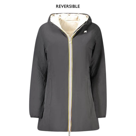 K-WAY Black Nylon Women Jacket - Hilstor