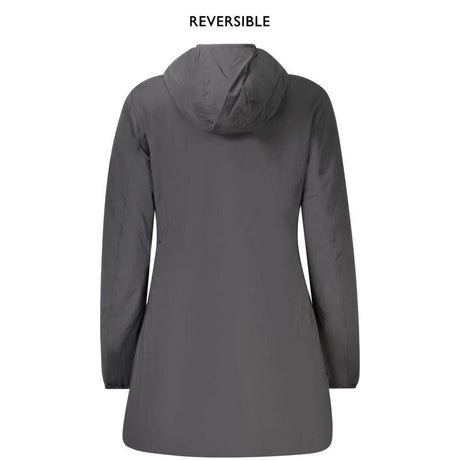 K-WAY Black Nylon Women Jacket - Hilstor
