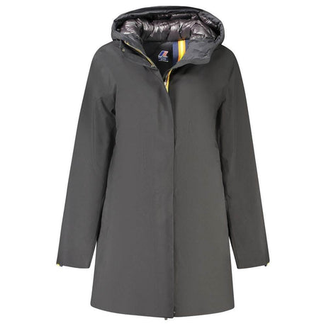 K-WAY Black Polyester Women Coat - Hilstor