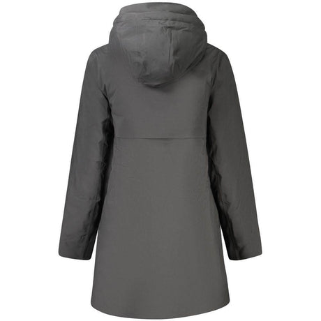 K-WAY Black Polyester Women Coat - Hilstor